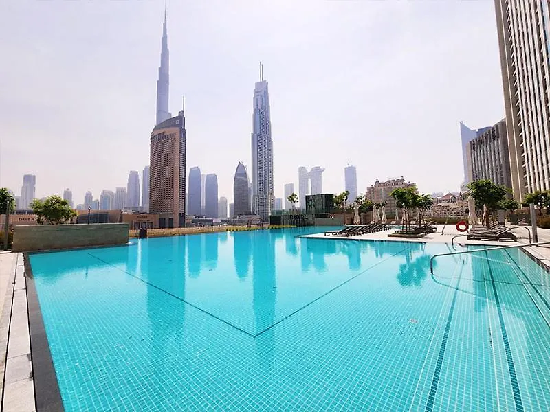 Rh -Skyline Serenity, High-Floor Oasis In Downtown, 8 Mins Walk To Burj Khalifa Dubai United Arab Emirates